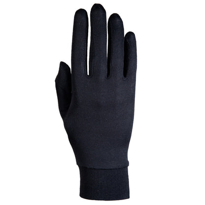 Roeckl Silk FF cykelhandsker sort Str. S