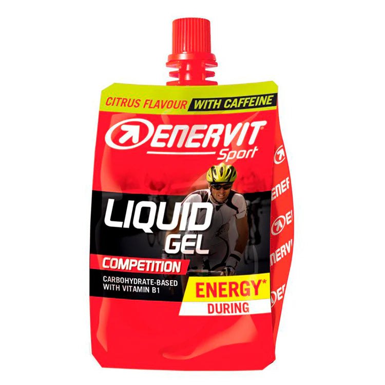 Enervit Liquid Gel Citrus m/koffein 60ml