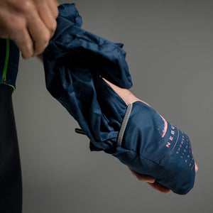Santini Nebula Puro Windbreaker Herre Sort