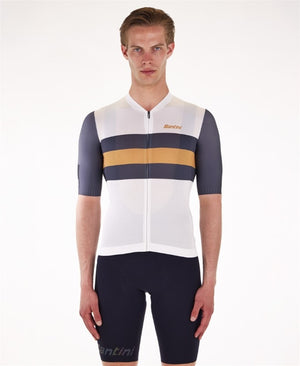 Santini Bengal ECO Herre Jersey Hvid