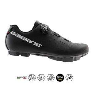 Gaerne G.Trail Gravel/MTB Cykelsko Mat Sort