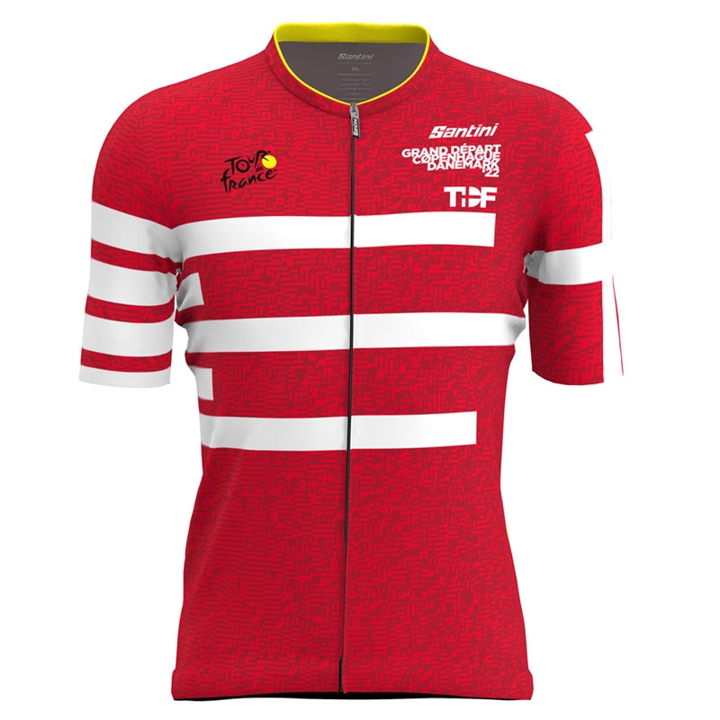 Santini Gran Depart Copenhagen SS Jersey Medium