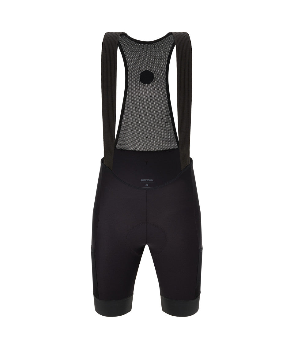 Santini gravel bib-shorts dame -  Sort
