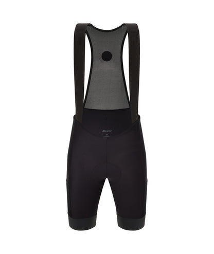 Santini gravel bib-shorts dame -  Sort