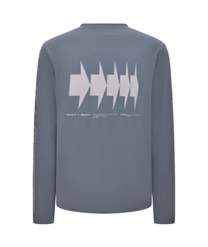 Santini + MADS P. langærmet T-Shirt unisex - Grå