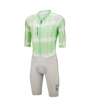 Santini + MADS P. speedsuit herre - Mint