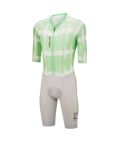 Santini + MADS P. speedsuit herre - Mint
