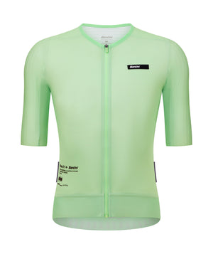 Santini + MADS P. Aero Race kortærmet cykeltrøje unisex - Mint