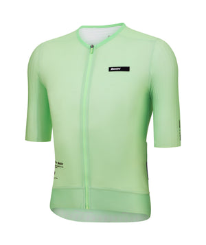 Santini + MADS P. Aero Race kortærmet cykeltrøje unisex - Mint