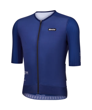 Santini + MADS P. Aero Race kortærmet cykeltrøje unisex - Navy