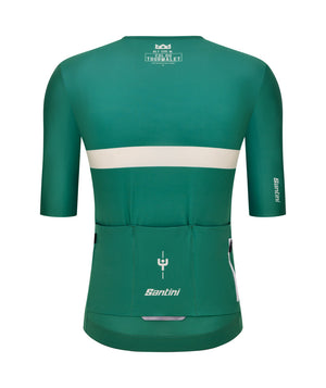 Santini Tour De France Maillot Jaune Jersey Unisex Grøn