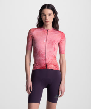 Santini Motion Unisex Kortærmet Cykeltrøje Rosa