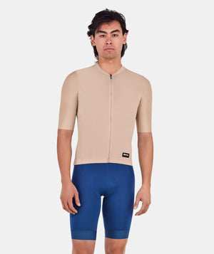 Santini Ready To Ride Unisex Jersey Cappuccino