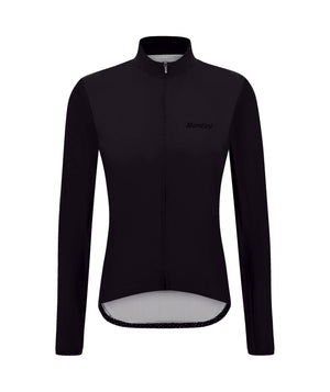 Santini Ready To Ride Unisex Vindjakke Sort