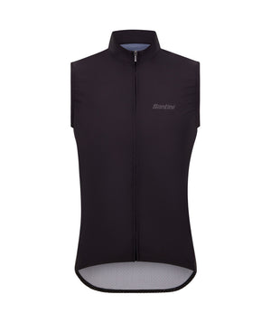Santini Ready To Ride Unisex Block Vindvest Black