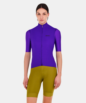 Santini Ready To Ride Unisex Block Vindvest Lilla