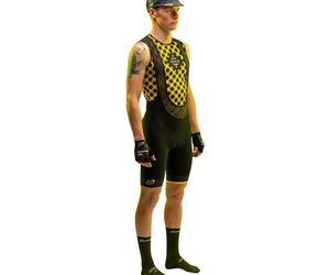 Santini Arenberg Kit TDF Bibshorts Sort str. XL