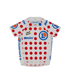 Santini TDF Jersey Prikket Baby Onesize