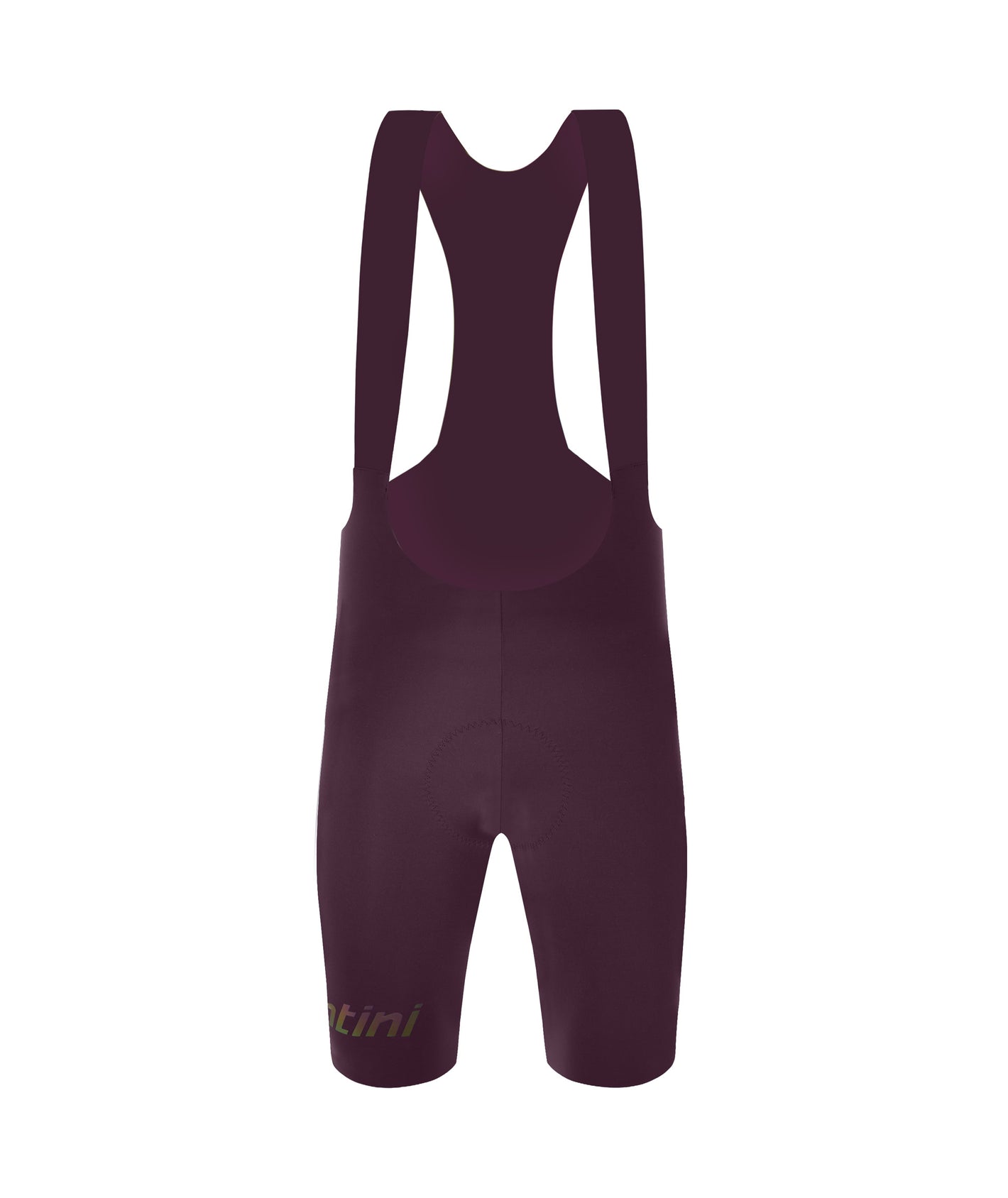 Santini Unico Edge bib-shorts herre - Burgundy